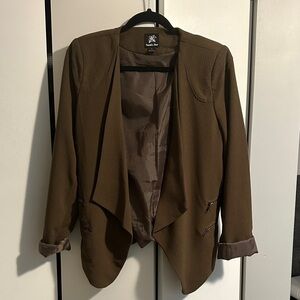 Double Zero dark olive green Women's Blazer